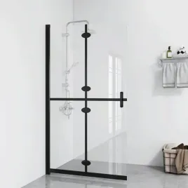vidaxl-skladana-scianka-prysznicowa-przezroczyste-szklo-100x190-cm