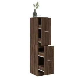vidaxl-szafka-apteczna-brazowy-dab-30x41x1445-cm