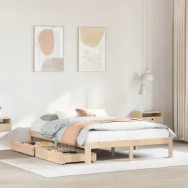 vidaxl-rama-lozka-z-szufladami-140x200-cm-sosnowa