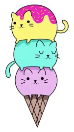 naprasowanka-aplikacja-termo-naklejka-na-odziez-koty-lody-ice-cream