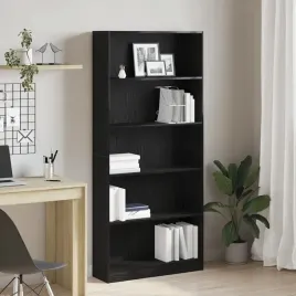 vidaxl-regal-biblioteczny-czarny-dab-80x24x176-cm-drewno-klejone
