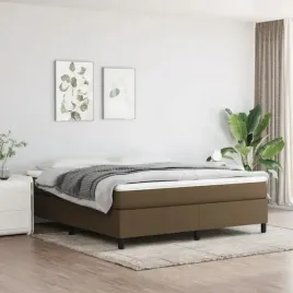vidaxl-lozko-kontynentalne-z-materacem-brazowe-tkanina-180x200-cm