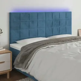 vidaxl-zaglowek-do-lozka-z-led-ciemnoniebieski-200x5x118-128-cm