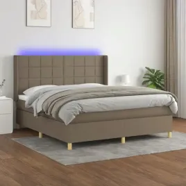 vidaxl-lozko-kontynentalne-z-materacem-taupe-160x200-cm-tkanina