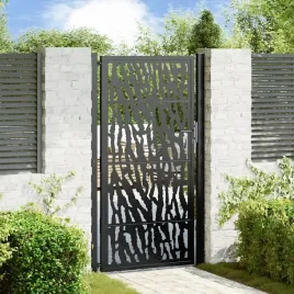 vidaxl-brama-ogrodowa-czarna-105x180-cm-stalowy-wzor-sladu