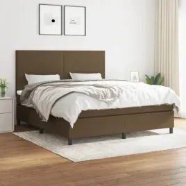 vidaxl-lozko-kontynentalne-z-materacem-brazowe-tkanina-180x200-cm