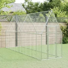 vidaxl-klatka-dla-kurczat-srebrna-400x100x190-cm-stal-galwanizowana