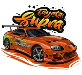 naprasowanka-aplikacja-termo-naklejka-na-odziez-toyota-supra-mk4