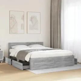 vidaxl-rama-lozka-z-wezglowiem-szary-dab-sonoma-160x200-cm