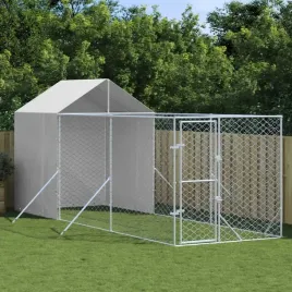 vidaxl-kojec-dla-psa-z-dachem-srebrny-2x6x25-m-stal-galwanizowana