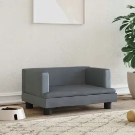 vidaxl-legowisko-dla-psa-ciemnoszare-60x40x30-cm-aksamit