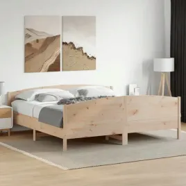 vidaxl-rama-lozka-bez-materaca-200x200-cm-lite-drewno-sosnowe