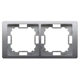 ramka-2-krotna-uniwersalna-poziom-i-pion-stal-inox-basic-neos