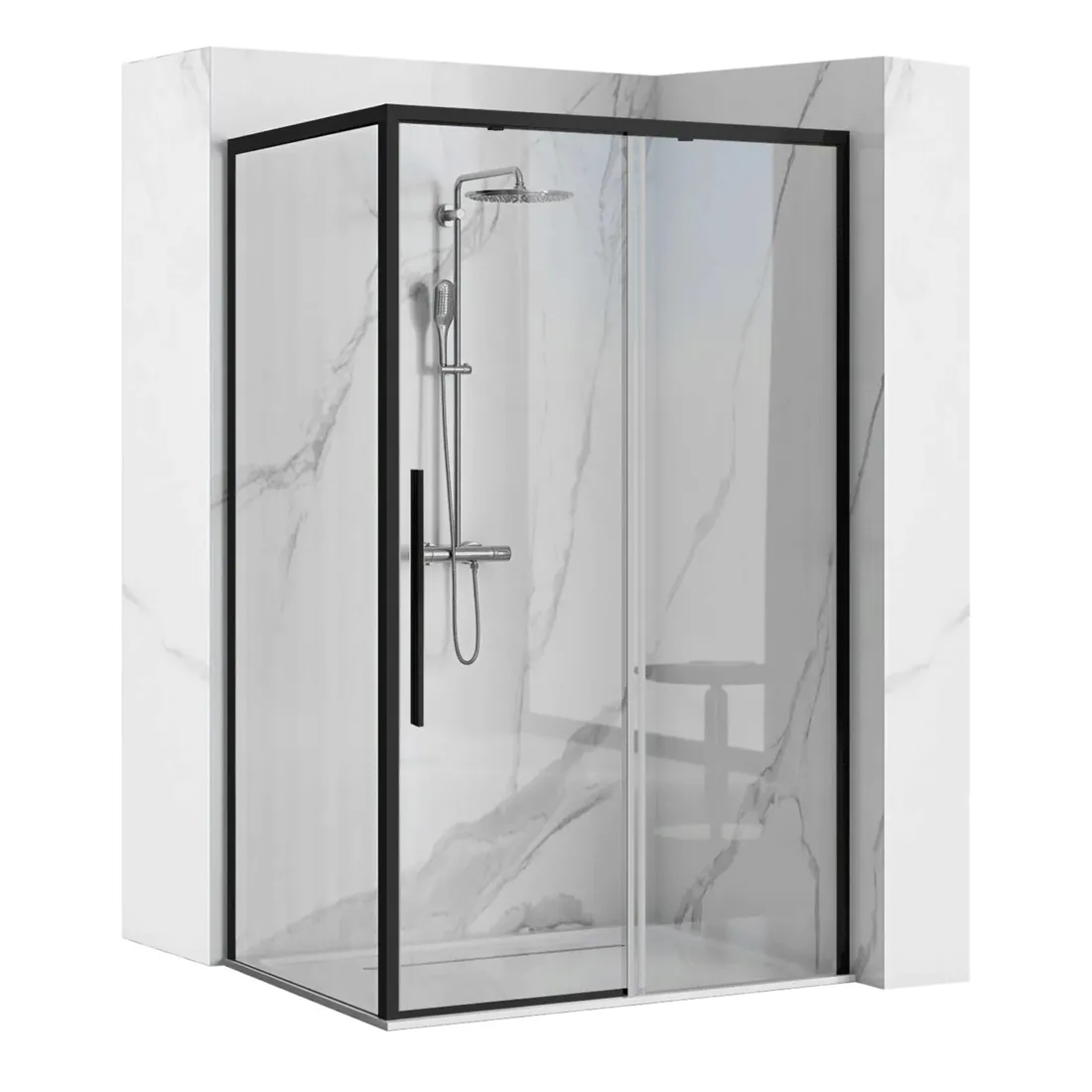 kabina-solar-black-80x100-stan-nowy