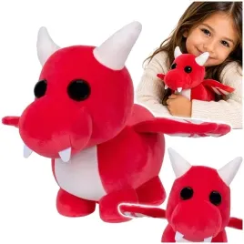 adopt-me-pluszak-maskotka-miekka-dragon-czerwony-smok-roblox-22-cm