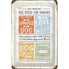 metalowy-plakat-20-x-30cm-pfotenschild-dog-rule