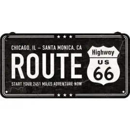 metalowy-plakat-zawieszka-10-x-20cm-highway-66-black