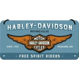 metalowy-plakat-zawieszka-10-x-20cm-harley-davidson-logo
