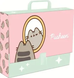 teczka-z-raczka-gruba-twarda-xl-a4-pusheen-kot-kotek-mietowa-st-majewski