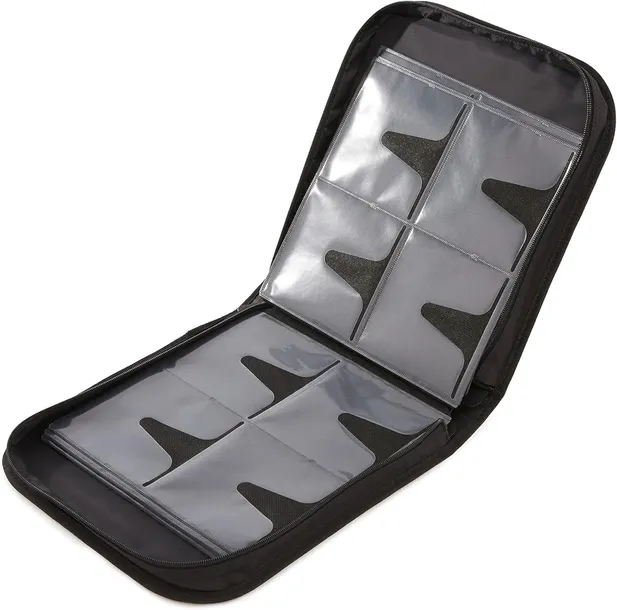 basics-cd-dvd-wallet-128-disc-capacity-nylon-bla-stan-opakowania-otwarte