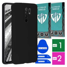 etui-na-telefon-xiaomi-redmi-9-matowe-matt-szklo-szkielko-ochronne