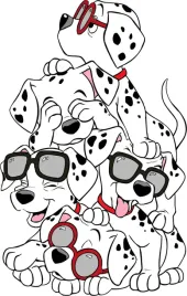 naprasowanka-aplikacja-termo-naklejka-101-dalmatynczykow-puppy-szczeniaki