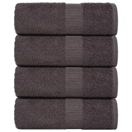 vidaxl-reczniki-dla-gosci-4-szt-antracyt-30x50-cm-bawelna-100percent