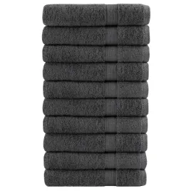 vidaxl-reczniki-premium-solund-10-szt-antracytowe-100x200-cm