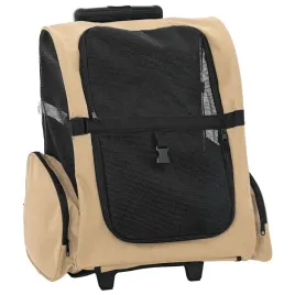 vidaxl-wozek-dla-zwierzat-3-w-1-design-sand-48x32x57-cm-tkanina-oxford
