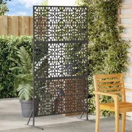 vidaxl-czarna-oslona-prywatnosci-100x50x180-cm-stal