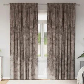 vidaxl-zaslony-velvet-2-szt-z-oczkami-cappuccino-225x140-cm