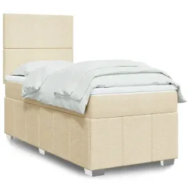 vidaxl-lozko-kontynentalne-z-materacem-kremowe-tkanina-90x200-cm
