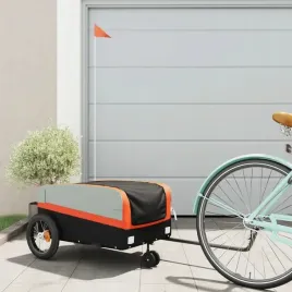 vidaxl-przyczepka-rowerowa-czarno-pomaranczowa-30-kg-zelazo