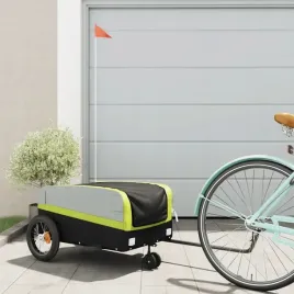 vidaxl-przyczepka-rowerowa-czarno-zielona-30-kg-zelazo