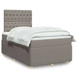 vidaxl-lozko-kontynentalne-z-materacem-taupe-120x190-cm-tkanina