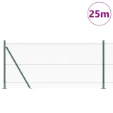 plot-heksagonalny-vidaxl-zielony-0-8x25-m-stal-kolor-zielony