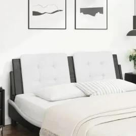 vidaxl-poduszka-na-wezglowie-bialo-czarna-160-cm-sztuczna-skora