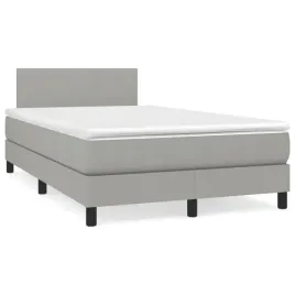 vidaxl-lozko-kontynentalne-z-materacem-jasnoszare-120x190cm-tkanina