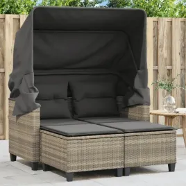 vidaxl-2-os-sofa-ogrodowa-daszek-i-podnozki-jasnoszara-rattan-pe