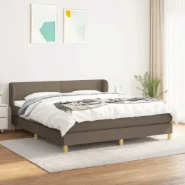 vidaxl-lozko-kontynentalne-z-materacem-taupe-tkanina-180x200-cm
