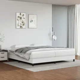 vidaxl-lozko-kontynentalne-z-materacem-biale-ekoskora-200x200-cm