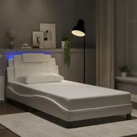 vidaxl-rama-lozka-z-led-biala-100x200-cm-sztuczna-skora