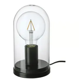 ikea-ropudden-lampa-stolowa-bez-zarowki-kopula-czarny