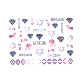 naklejki-wodne-do-paznokci-unicorn-bn-638