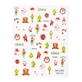 naklejki-do-paznokci-cienkie-samoprzylepne-swiateczne-grinch-ms-c263