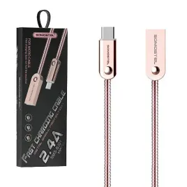 kabel-usb-typ-c-2-4a-somostel-rozowy-2400mah-quick-charger-qc-3-0-1m-powerl