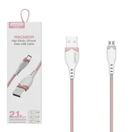 kabel-usb-micro-2-1a-somostel-rozowy-2100mah-quick-charger-1-2m-powerline-s