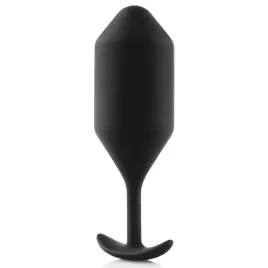 b-vibe-snug-plug-5-czarny-14-5-cm-model-anatomiczny-z-wywazona-masa