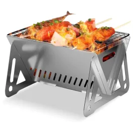 grill-skladany-ognisko-ze-stali-kratka-kemping-las-survival-do-grillowania