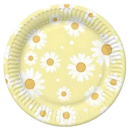 talerzyki-papierowe-stokrotki-zolty-godan-18-cm-6-szt